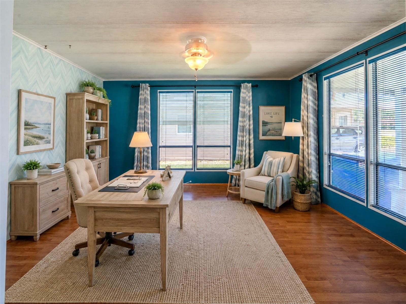 Office , virtually staged - 1021 HILLTOP RD, TAVARES
