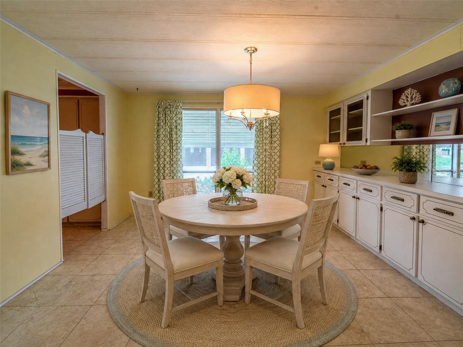 Dining room, virtually staged - 1021 HILLTOP RD, TAVARES