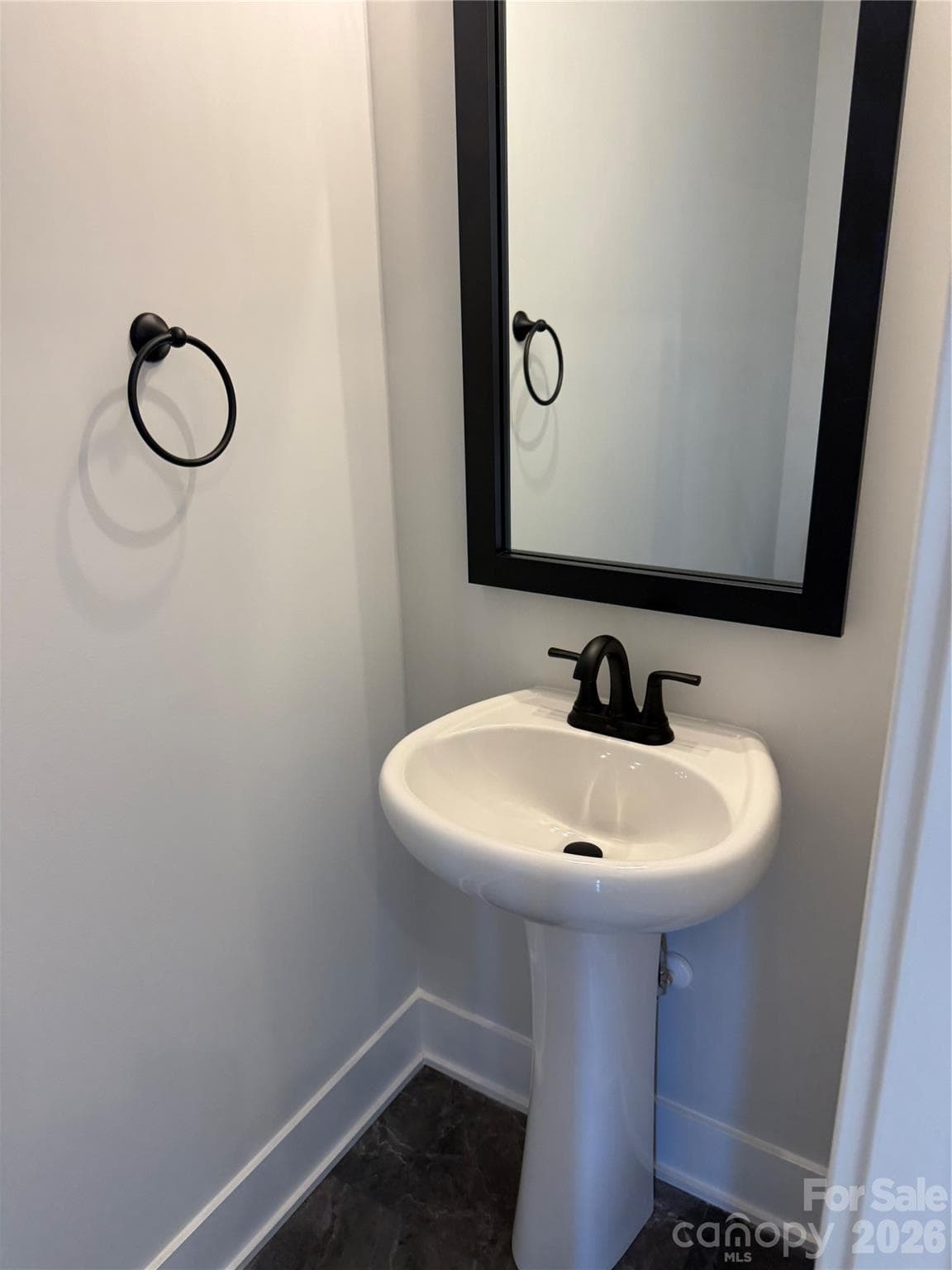 Half bathroom on Main level - 158 Kerr Walk Drive, Statesville