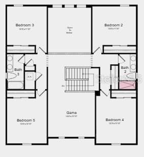 Floorplan Rendering - 7829 CENTAURUS WAY, SARASOTA