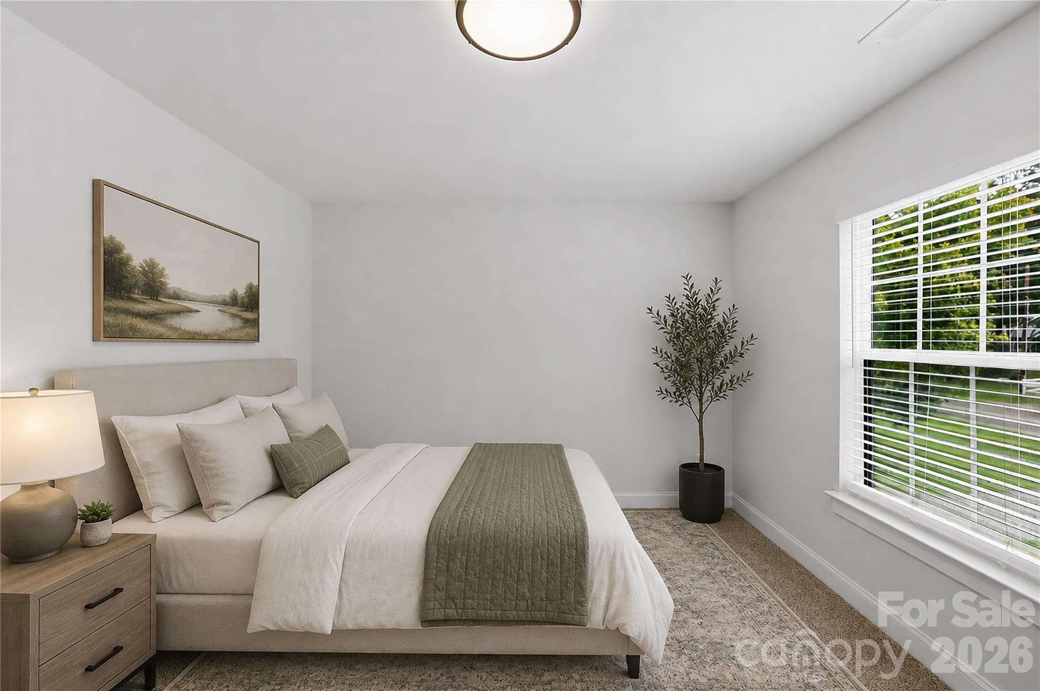 Secondary bedroom 2 *virtually staged - 14133 Woodhurst Lane, Mint Hill
