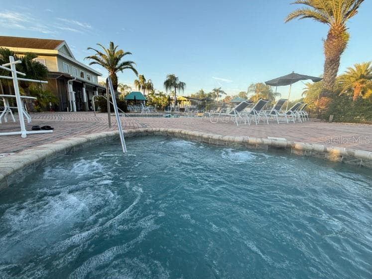 WOW - take a relaxing dip in the hot tub. - 6757 AMANDA VISTA CIR, LAND O LAKES
