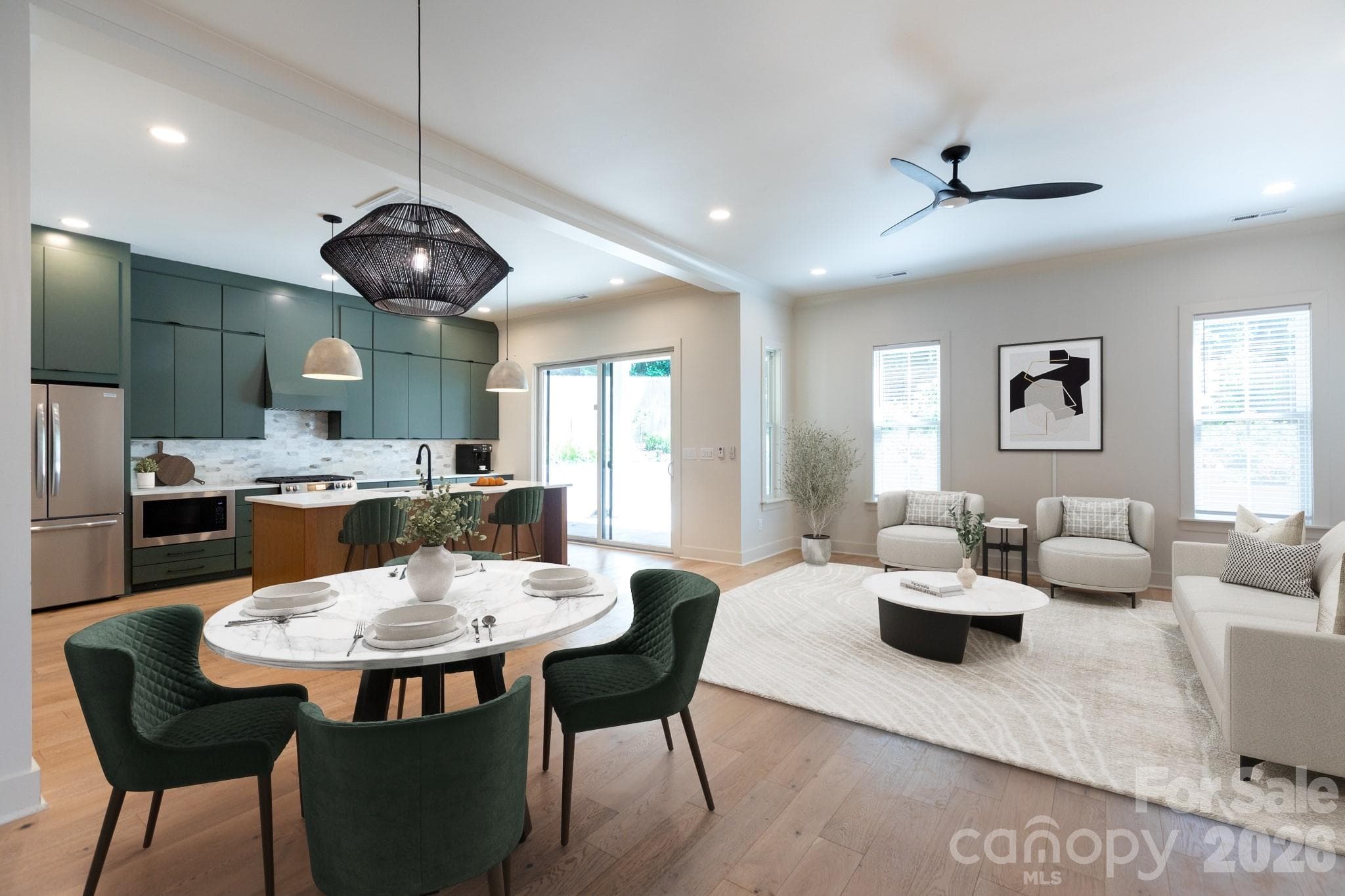 Enhanced stagging - 1602 Herrin Avenue, Charlotte