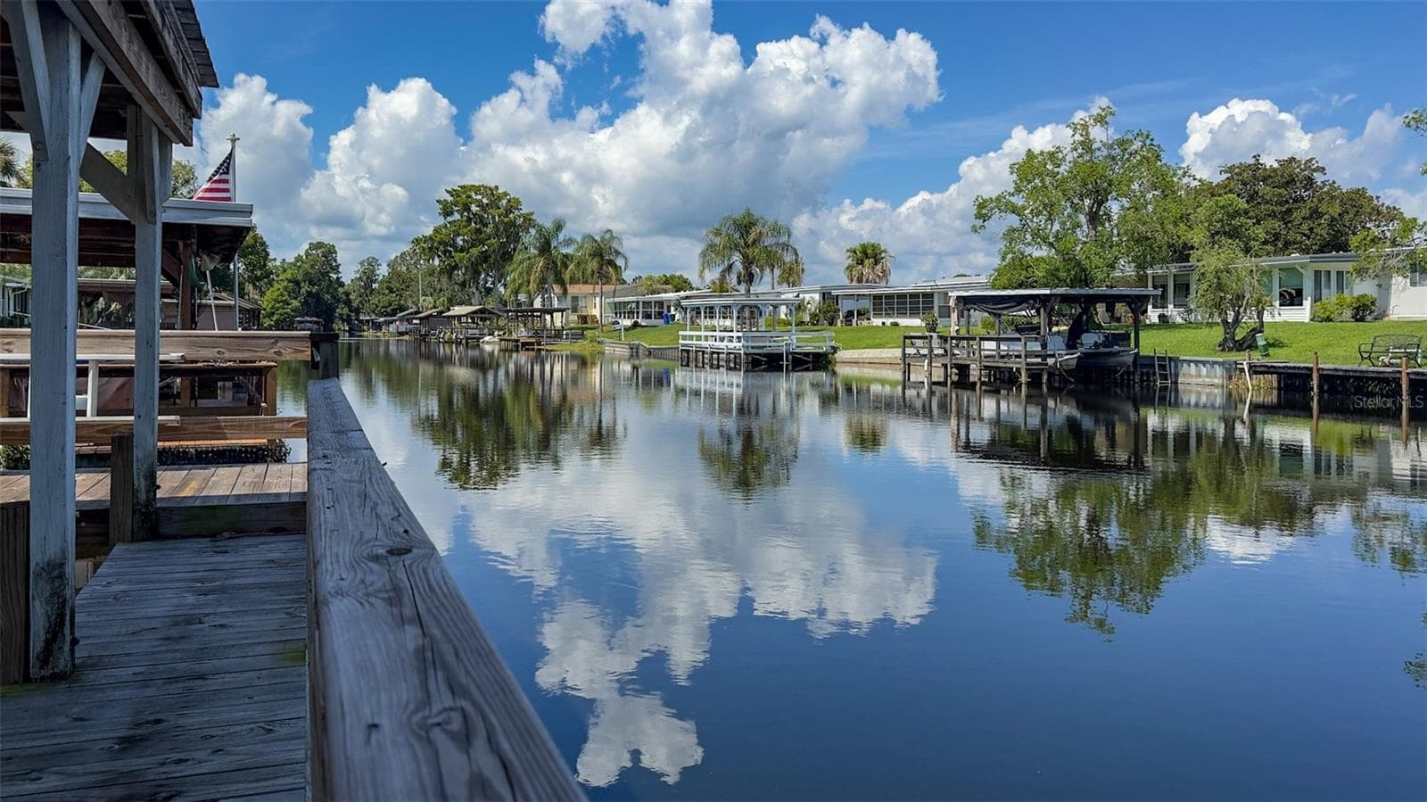 Canal looking South - 1021 HILLTOP RD, TAVARES