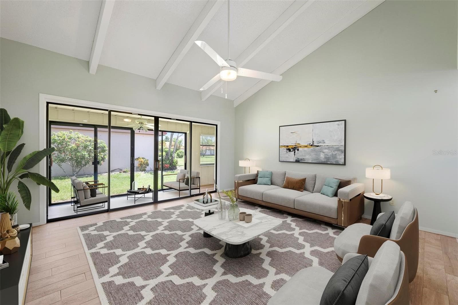 VIRTUAL FURNITURE IN GREAT ROOM - 6246 DRAW LN #12, SARASOTA