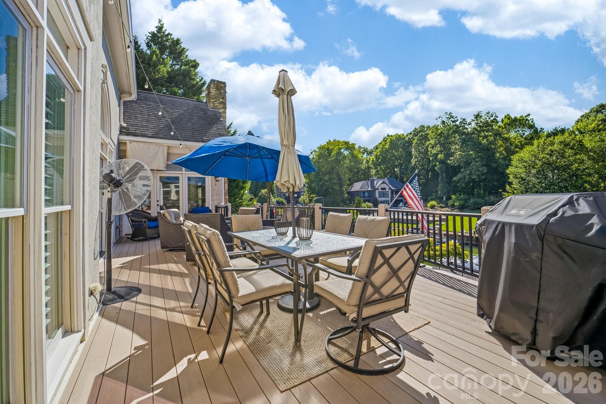 Sunset views on relaxing porch - 21300 Blakely Shores Drive, Cornelius