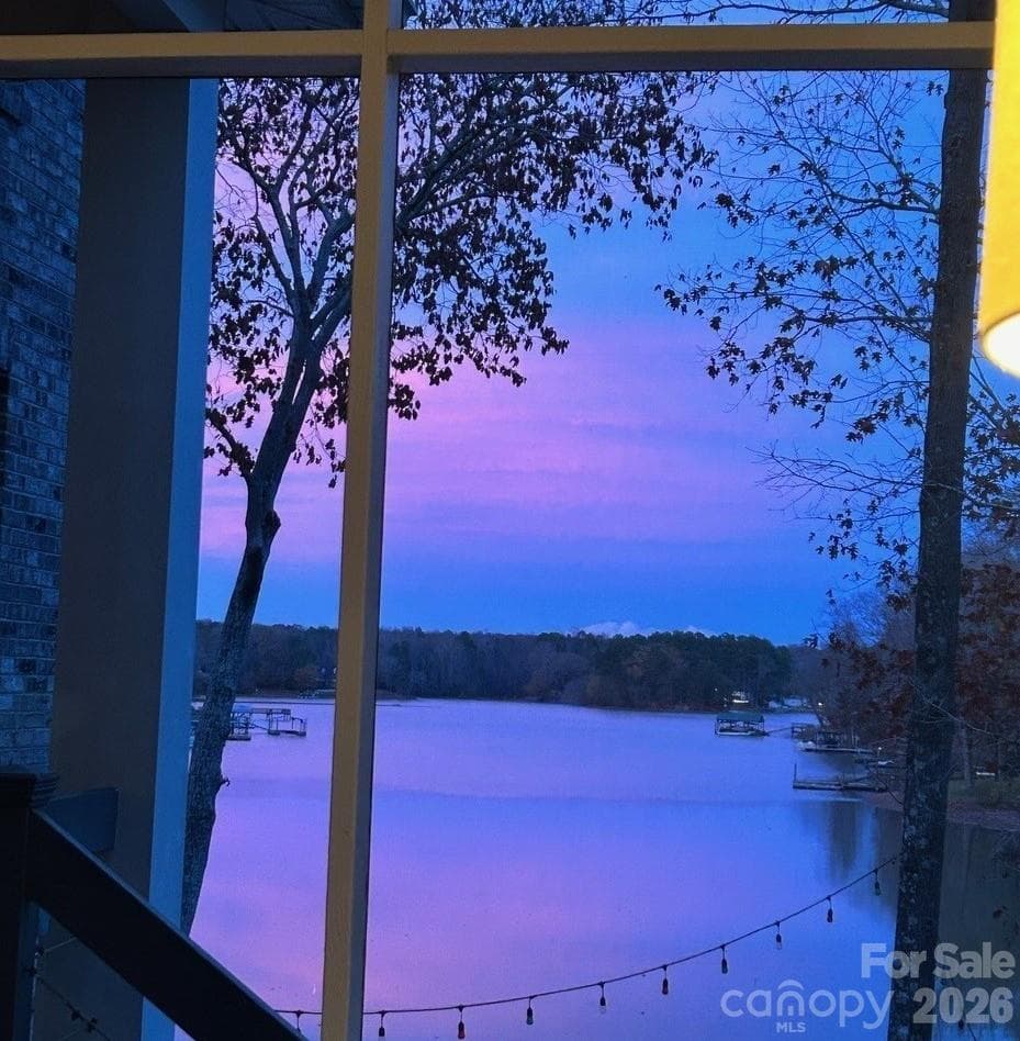 Glorious sunset view - 1075 Lakefront Woods Drive, Belmont