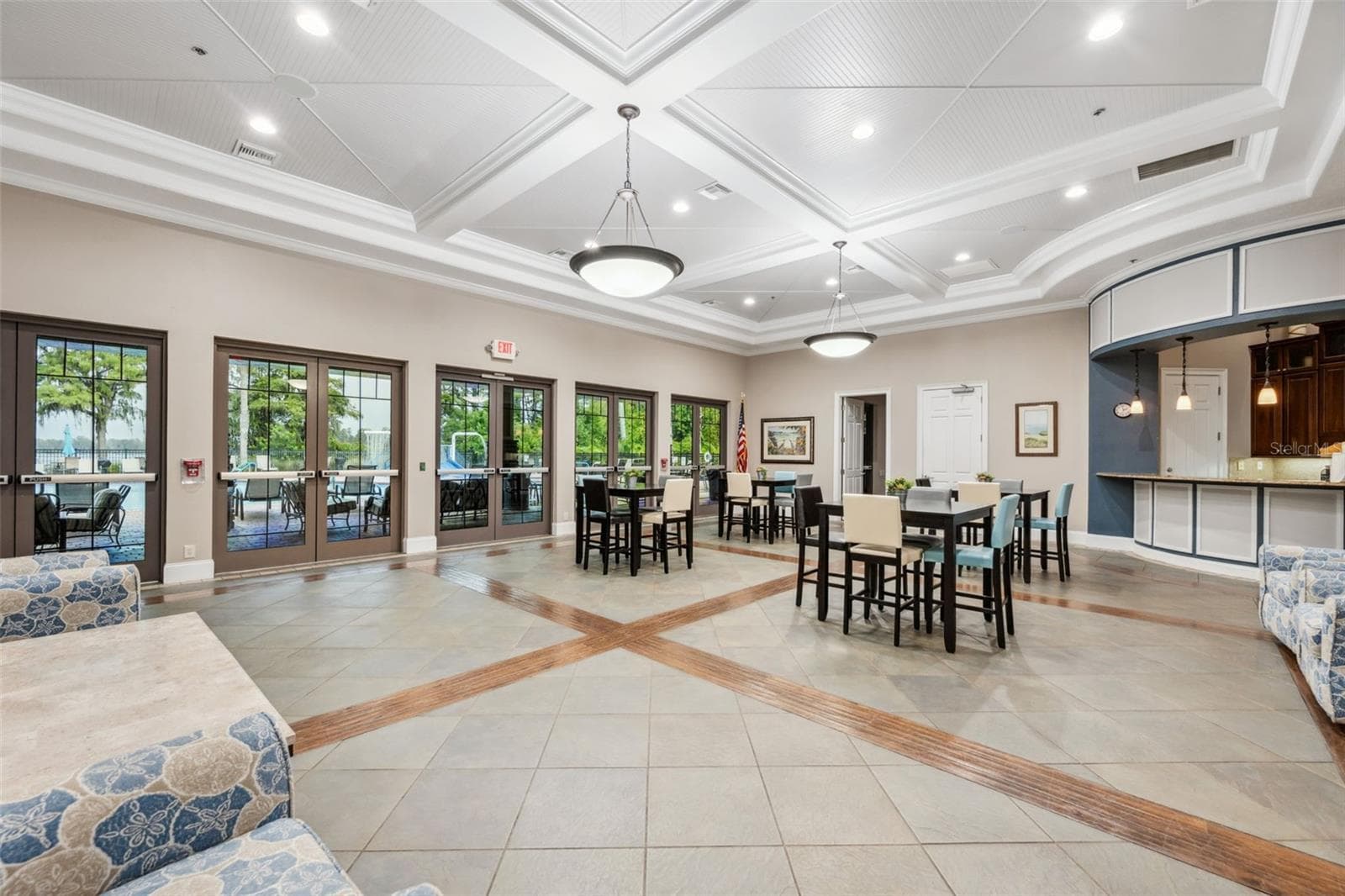 Entering 9000 Sq Ft Clubhouse - 11245 BELLE HAVEN DR, NEW PORT RICHEY