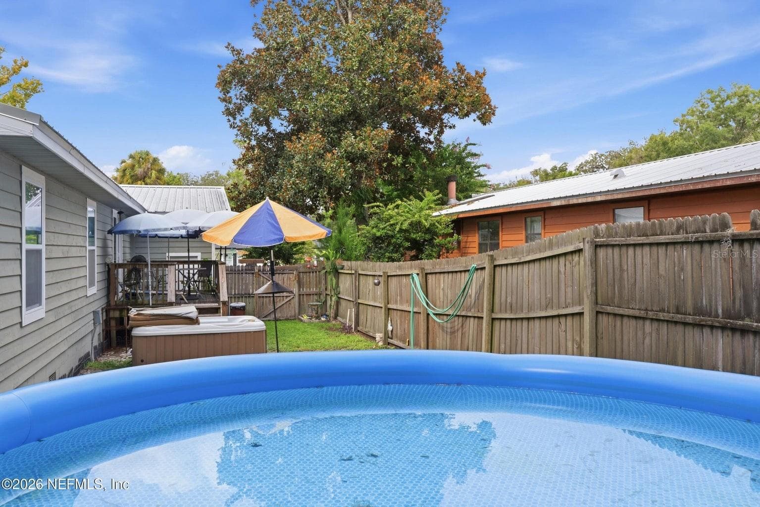 Backyard Pool - 905 SAINT JOHNS AVE, GREEN COVE SPRINGS