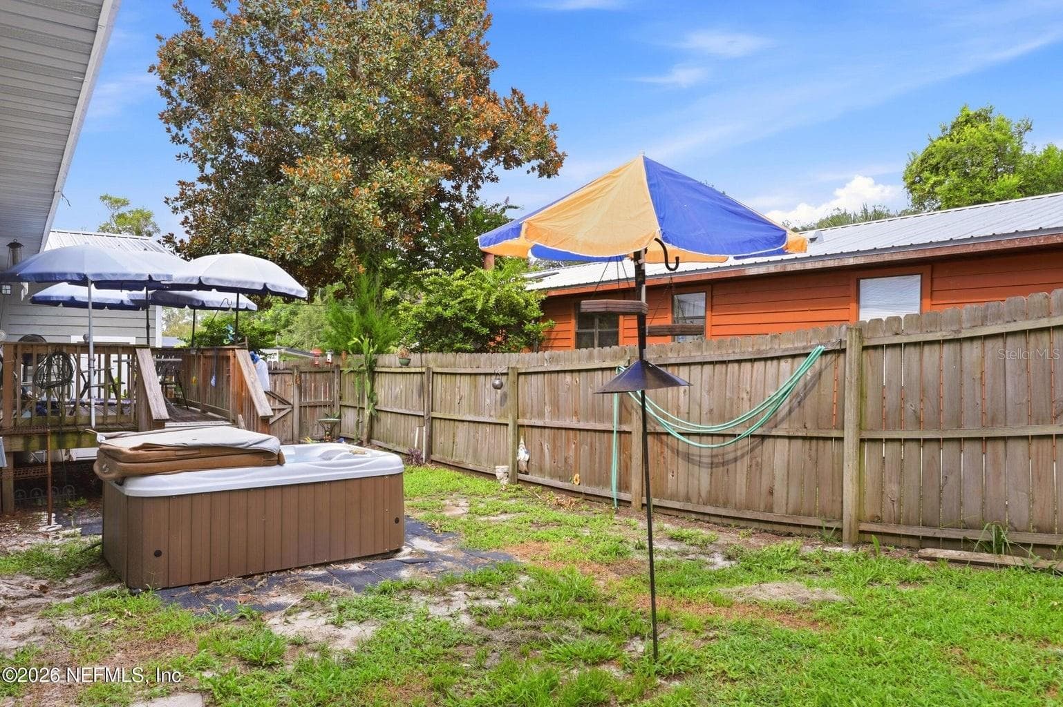 Backyard - 905 SAINT JOHNS AVE, GREEN COVE SPRINGS