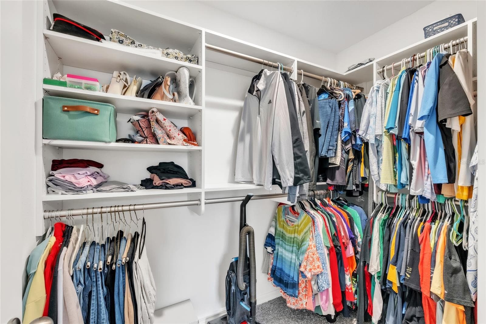Walk in Custom Closet - 152 LAZY SHORE DR, NOKOMIS