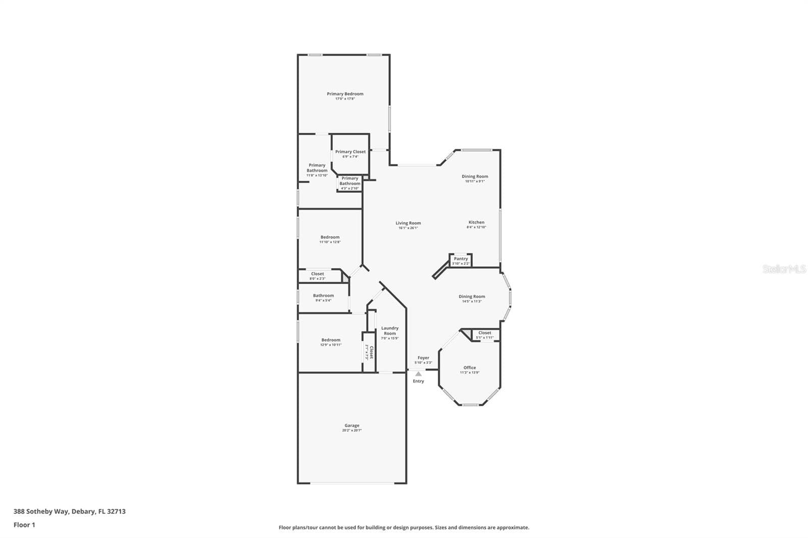 Single Family Residence at 388 SOTHEBY WAY, DEBARY, photo 43 of 43