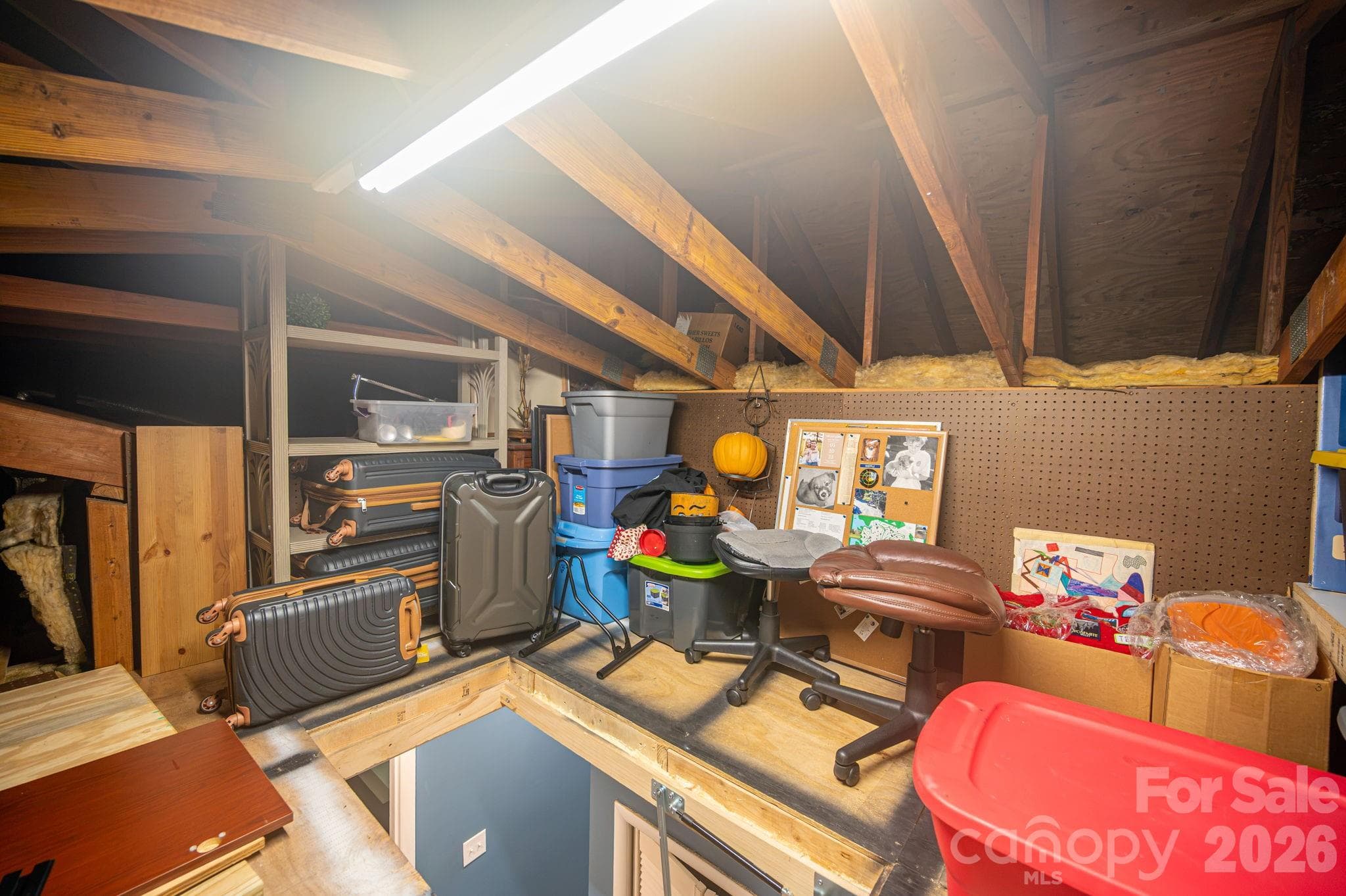 ATTIC STORAGE ADDED - 182 Riverview Terrace, Clover