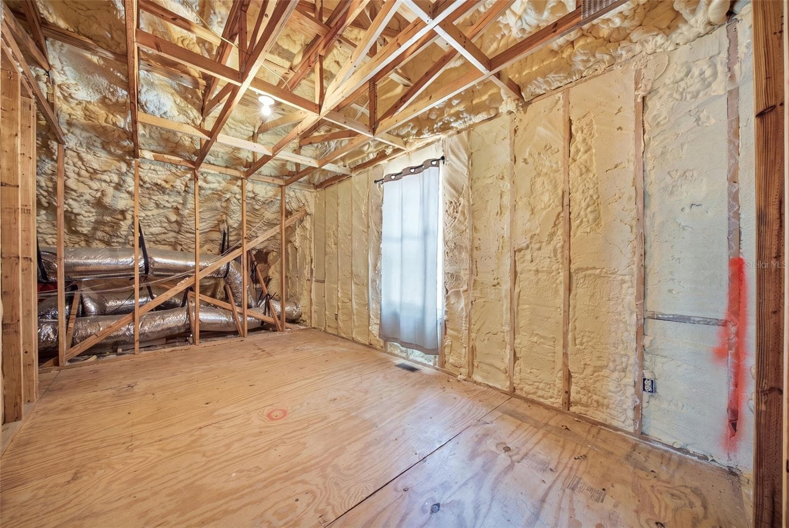 866 SF Expandable Upper Level - Prepped, Framed & Insulated for Bonus Room or Guest Suite. - 1905 PINE ST, VALRICO