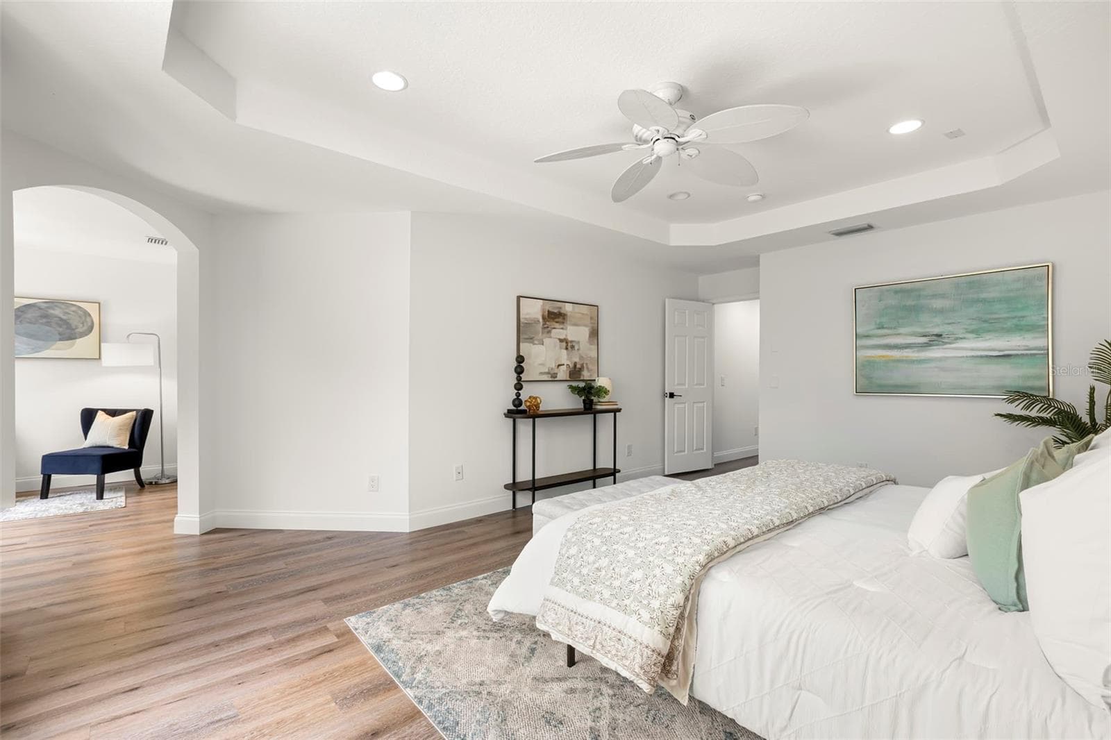 Primary Bedroom leading into Sitting Area - 14743 CANOPY DR, TAMPA