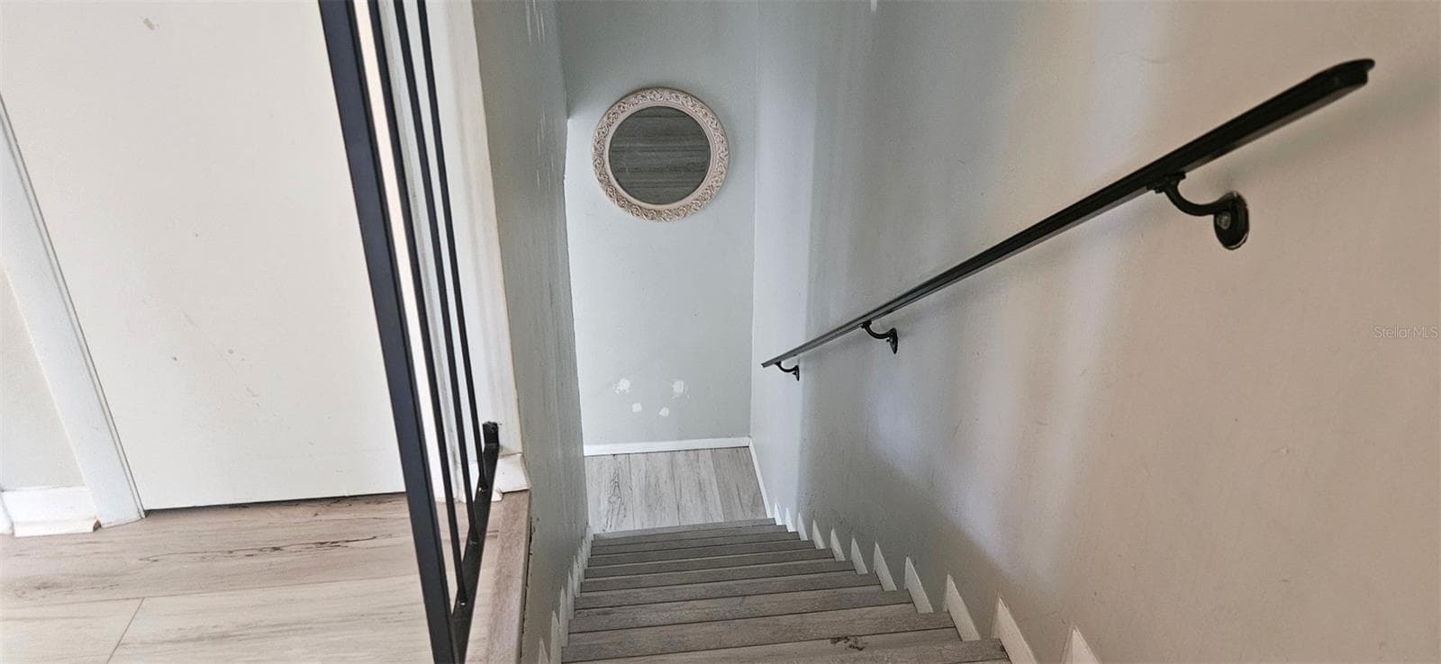 Stairs withe LVP covering - 2405 SE 16TH AVE #B, OCALA