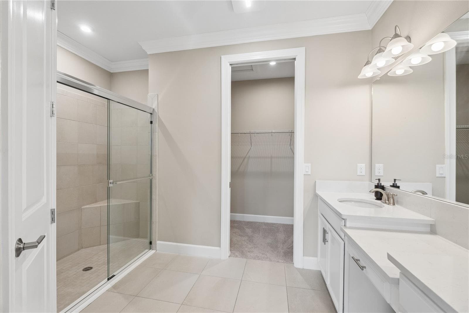 En-suite primary bathroom - 4344 CAIROLI CT, WESLEY CHAPEL