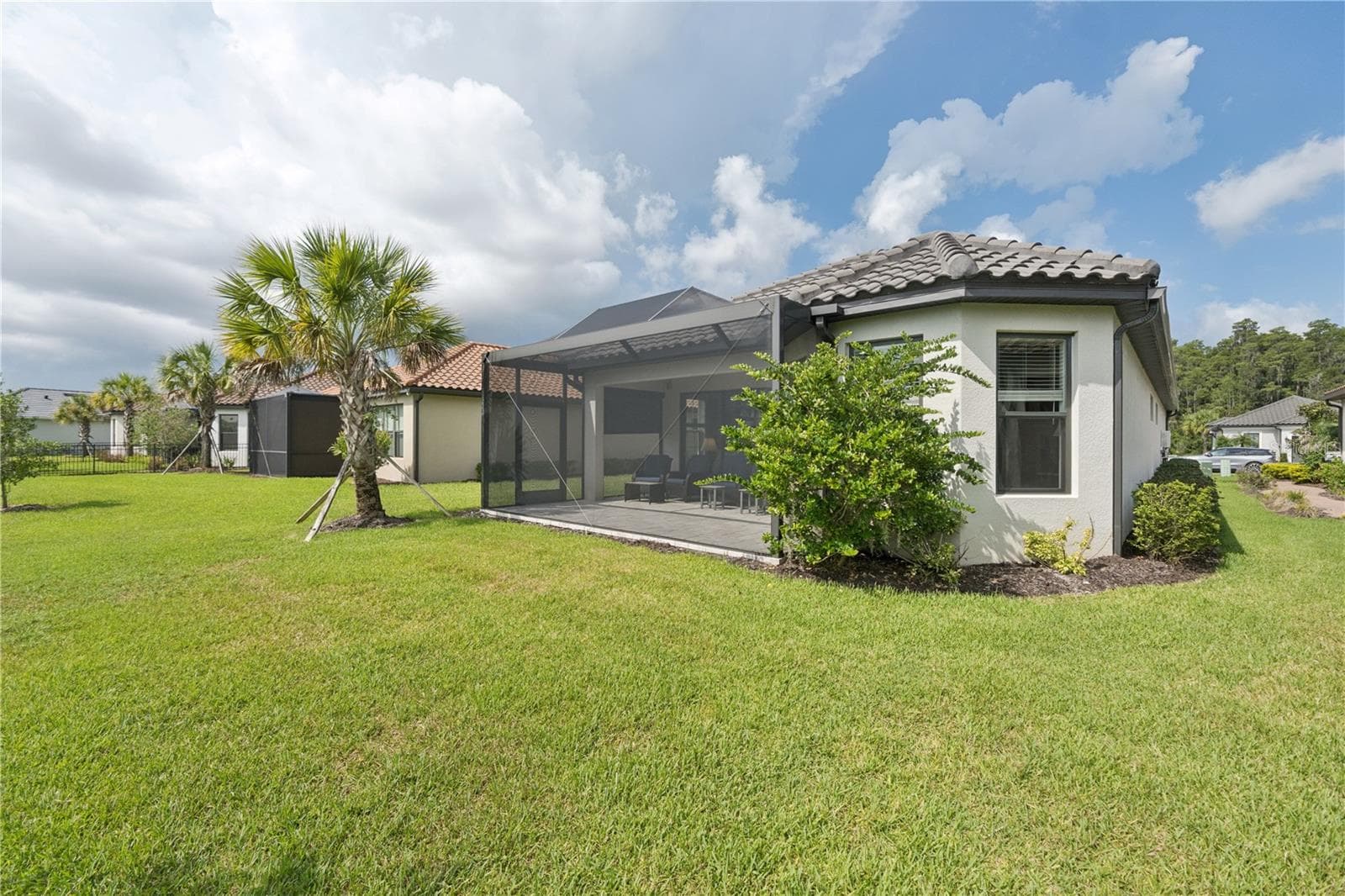 Rear elevation - 4344 CAIROLI CT, WESLEY CHAPEL