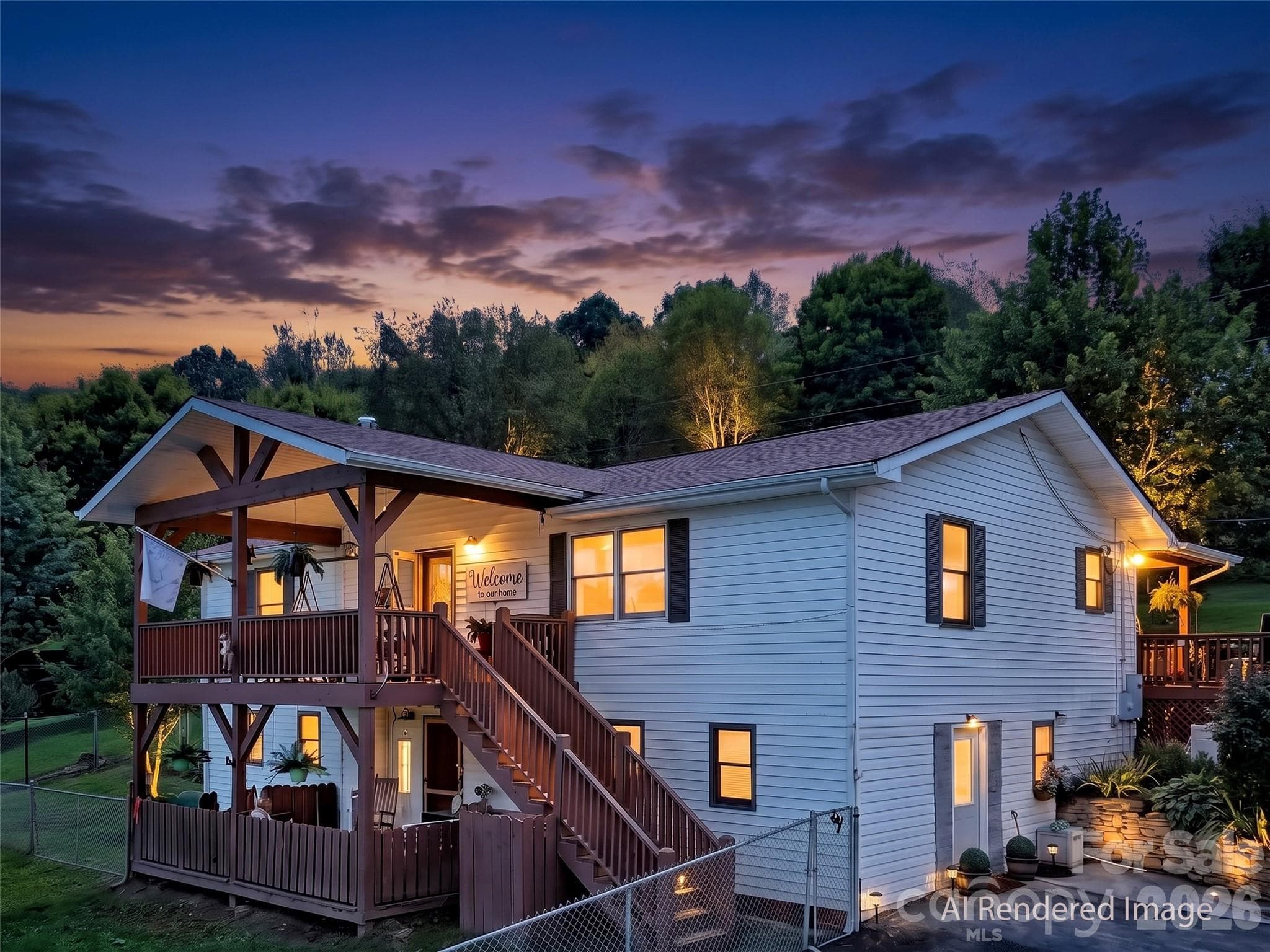 Single Family Residence at 555 Acres View Drive, Waynesville, photo 2 of 48