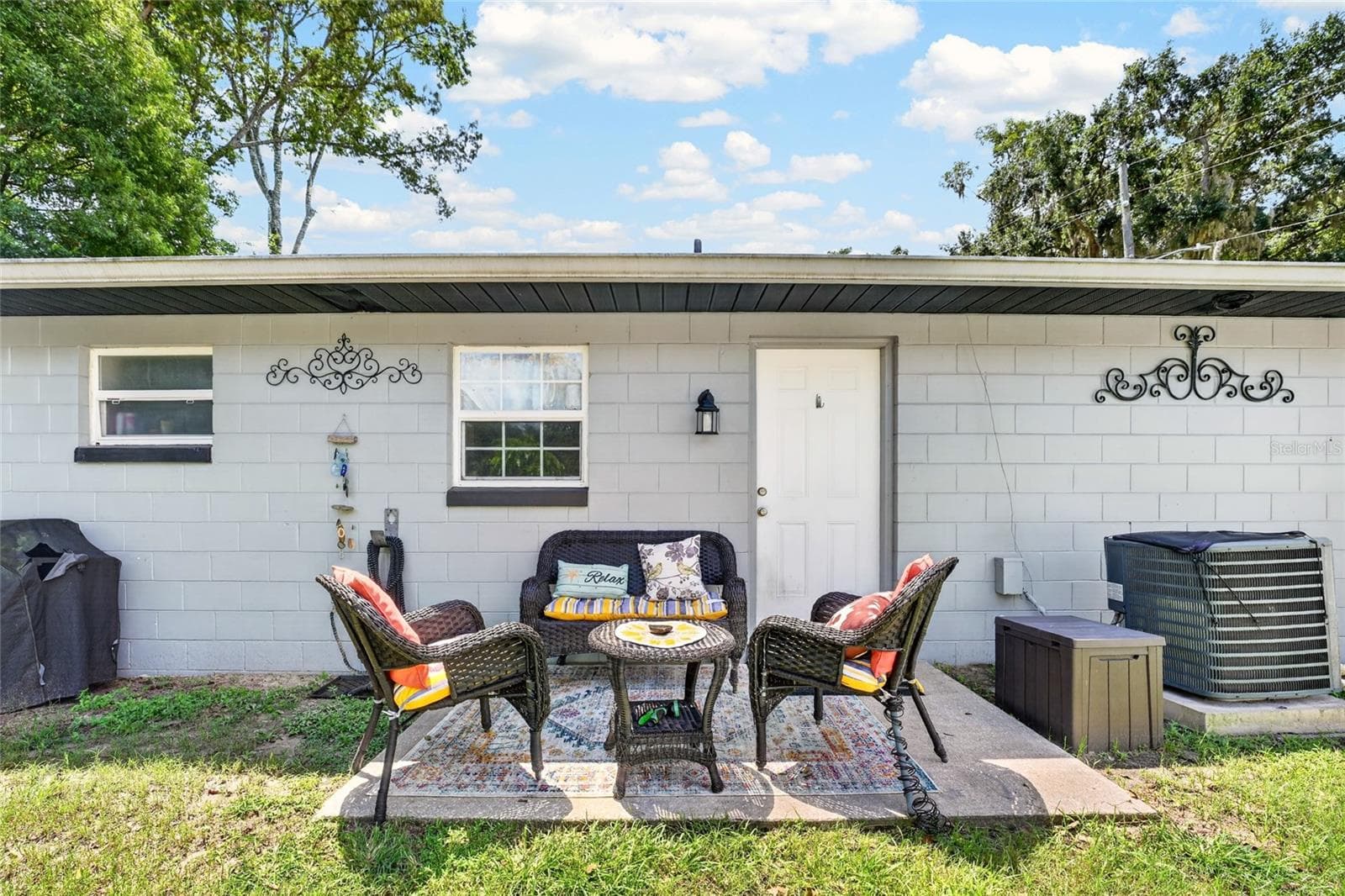 Back Yard patio area - 5203 SE 114TH ST, BELLEVIEW