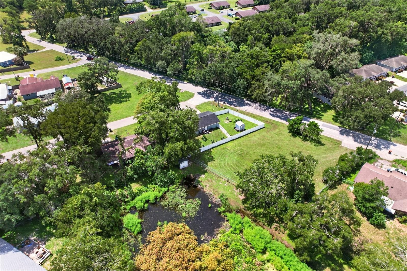 Aerial View - 5203 SE 114TH ST, BELLEVIEW