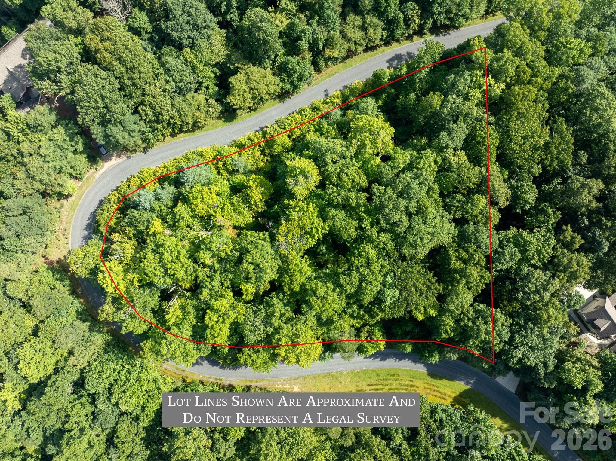 Approximate lot lines - TBD Kelly Mountain Road, Brevard