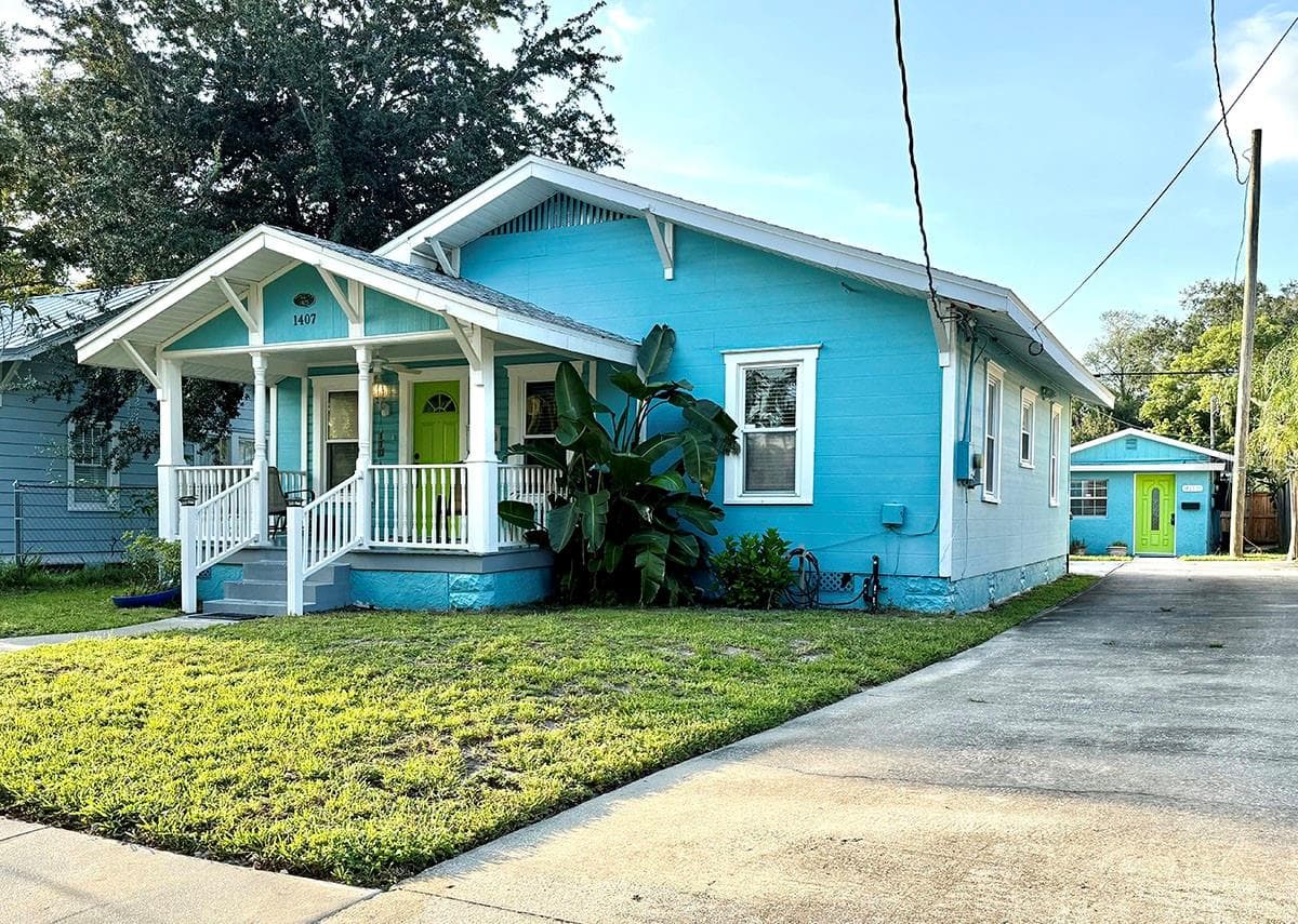 Front Perspective - 1407 E RIDGEWOOD ST, ORLANDO