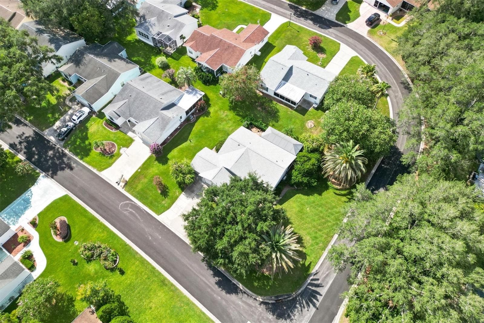 AERIAL VIEW OF THIS BEAUTIFUL HOME - 1426 JUAREZ PL, THE VILLAGES