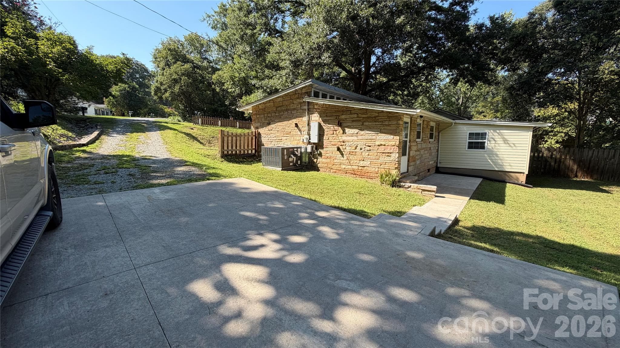 concrete parking, sidewalk, patio - 216 Auten Circle, Mount Holly