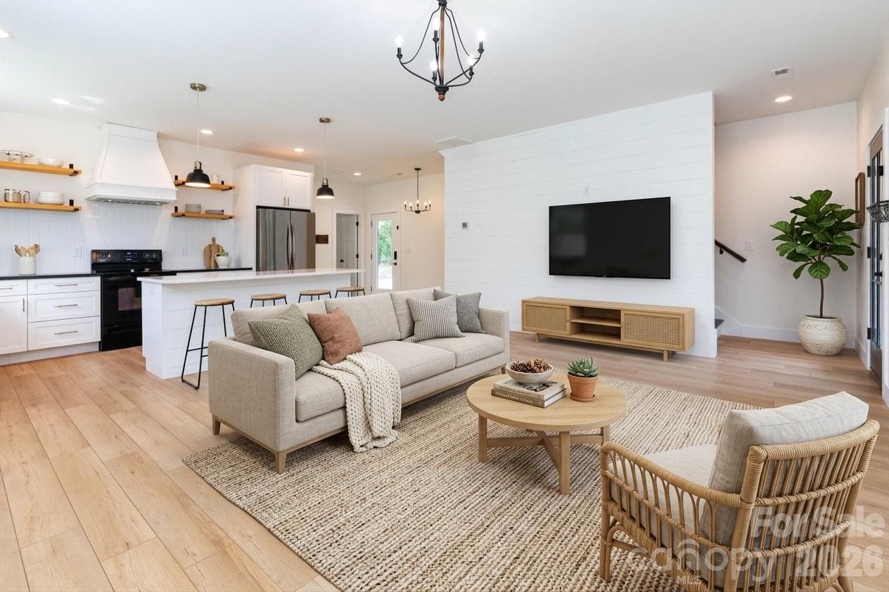 Virtually staged - 881 Burney Mountain Road, Fletcher