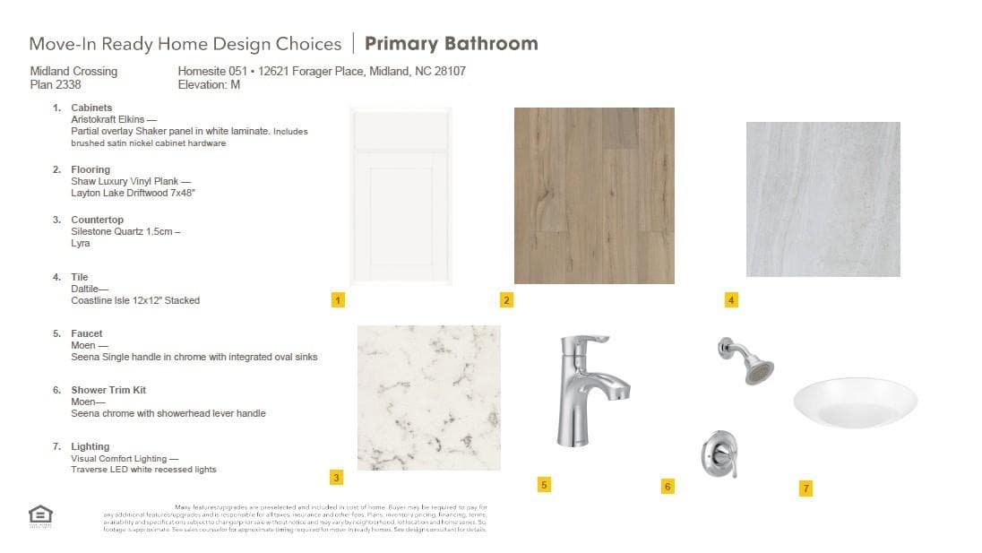 Primary Bathroom Options - 12549 Forager Place, Midland