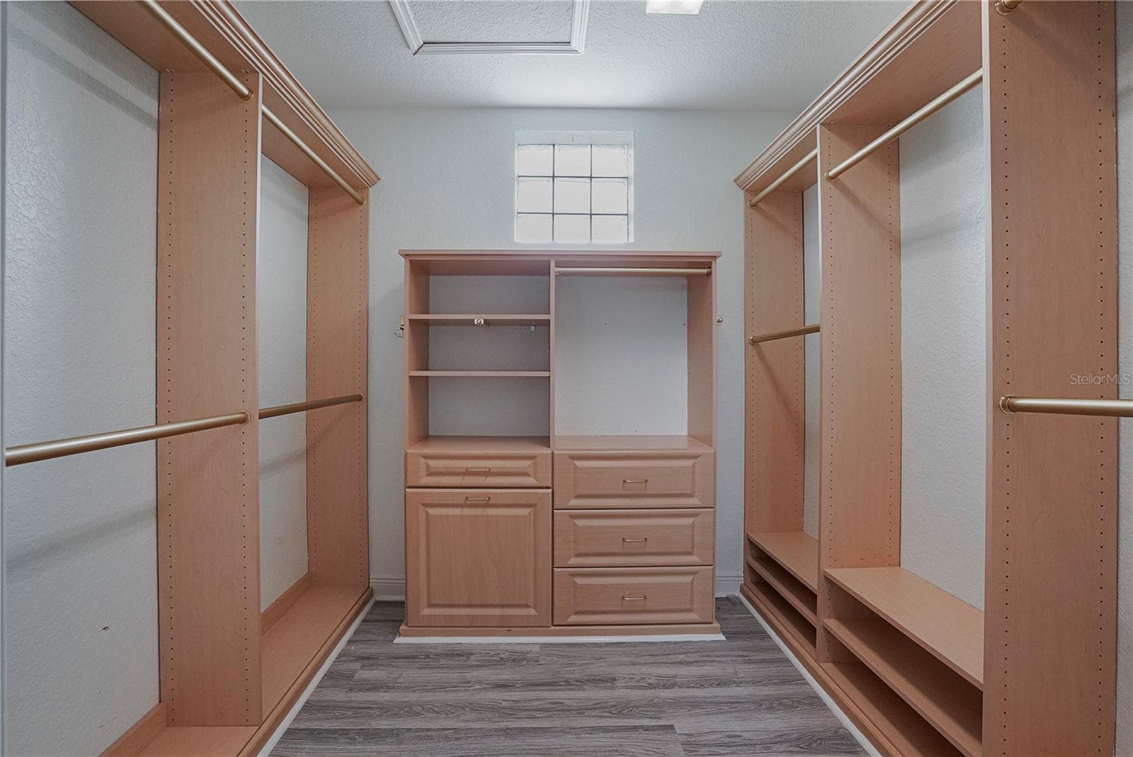 Custom built-ins Walk-in Closet - 1650 ASSISI DR #16, SARASOTA
