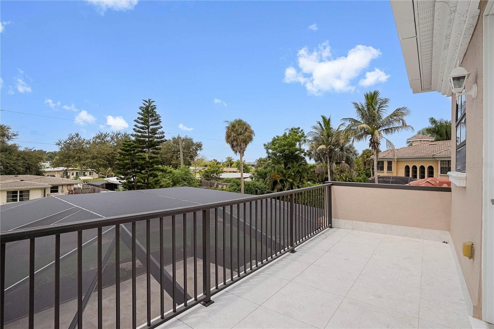 Balcony accessible from bedrooms 2 & 3 - 1650 ASSISI DR #16, SARASOTA