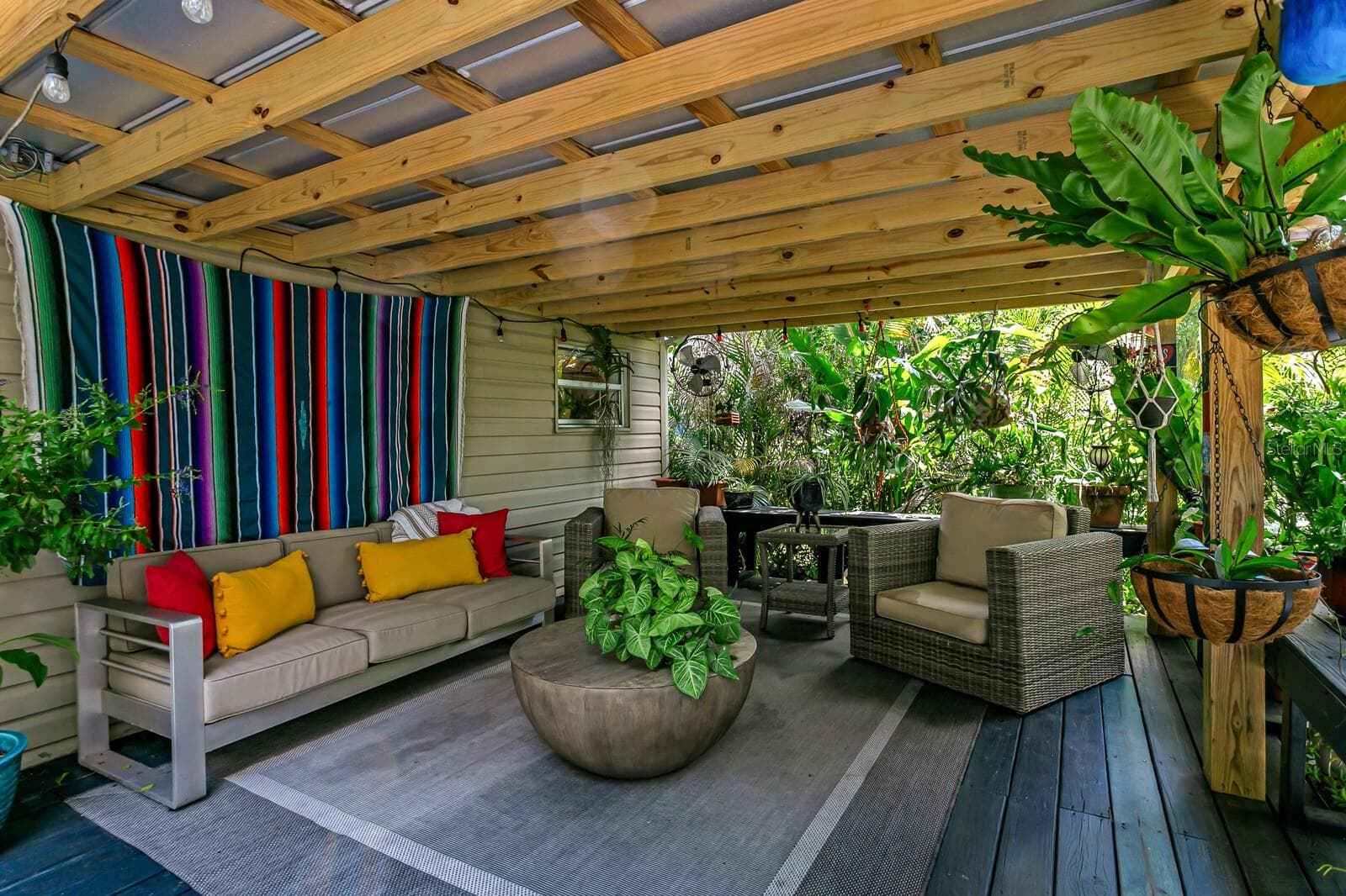 Back Covered Porch/Deck - 918 W BRADDOCK ST, TAMPA