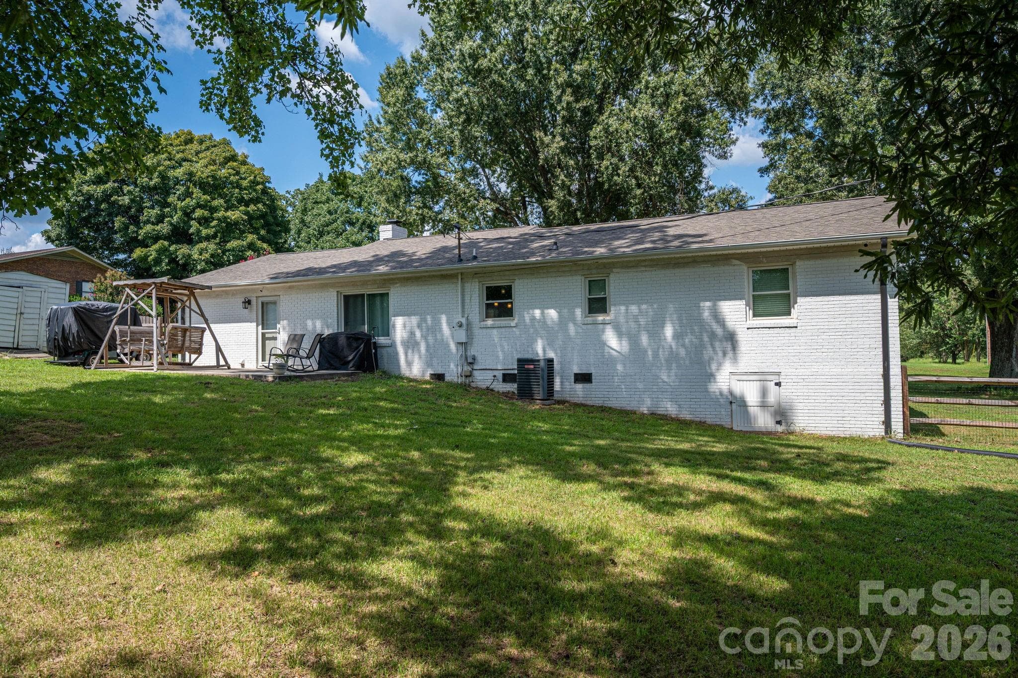 Back of the house - 1718 Woolie Road, Lincolnton