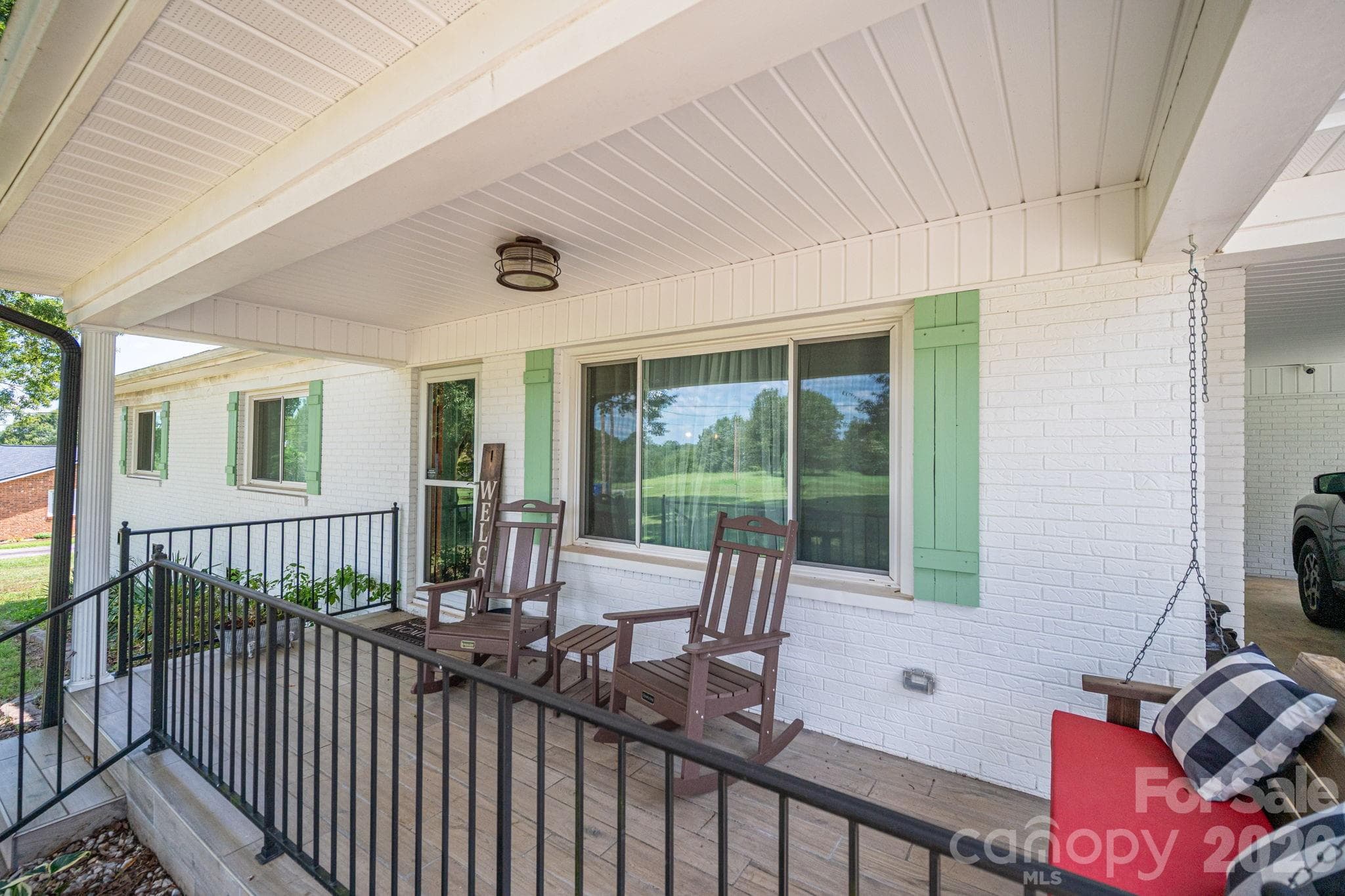 Front porch- covered - 1718 Woolie Road, Lincolnton