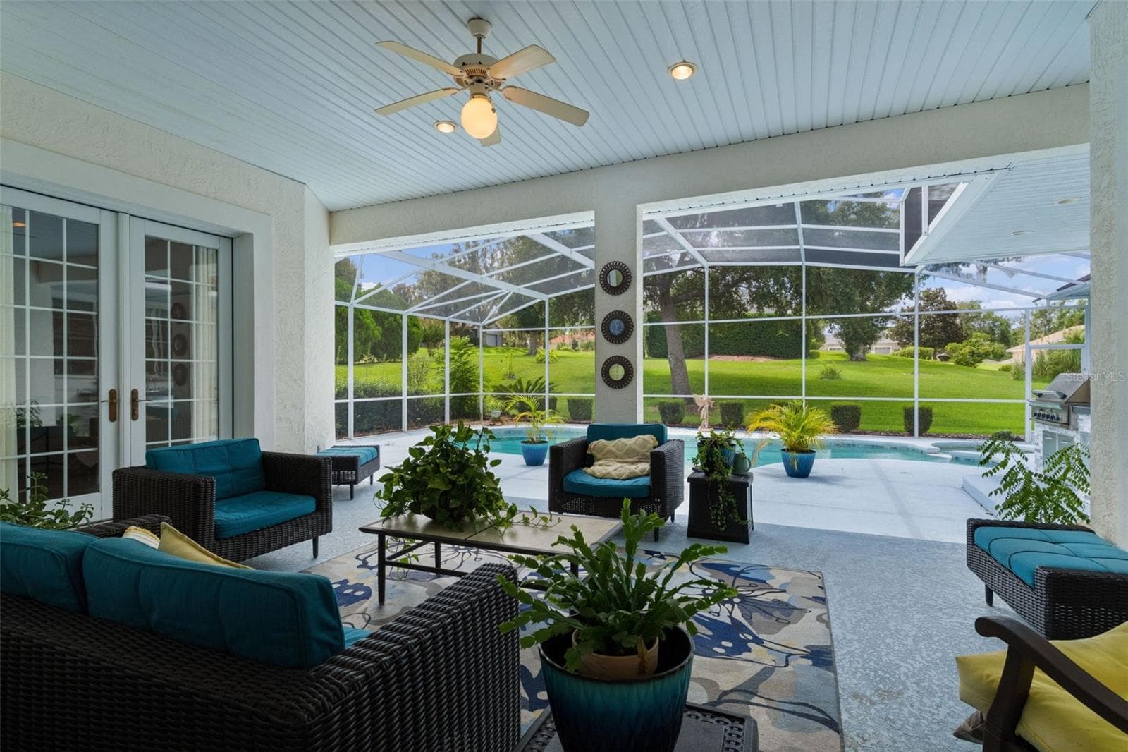 Rear Lanai - 39407 TREELINE DR, LADY LAKE