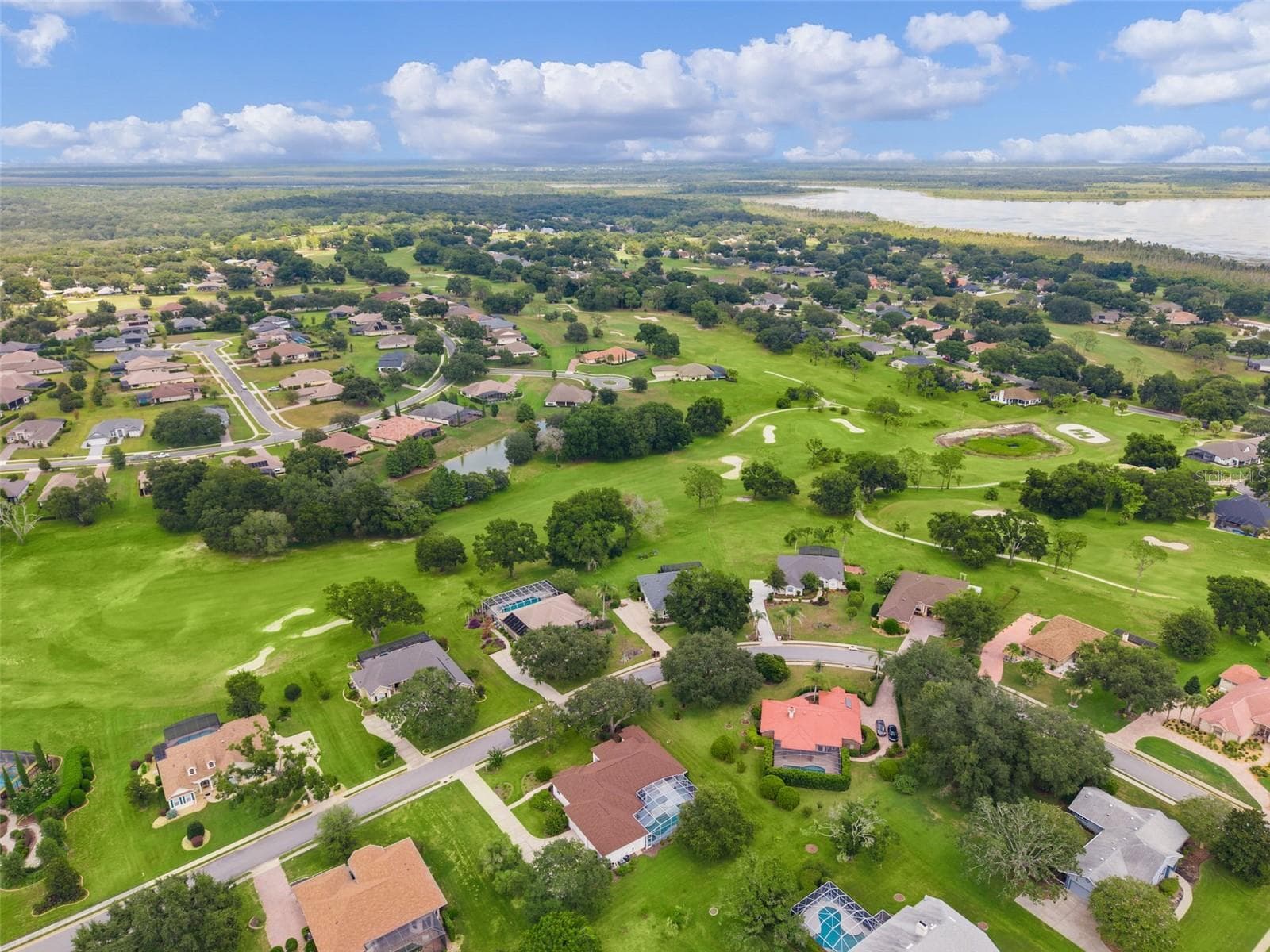 Rear Overhead - 39407 TREELINE DR, LADY LAKE