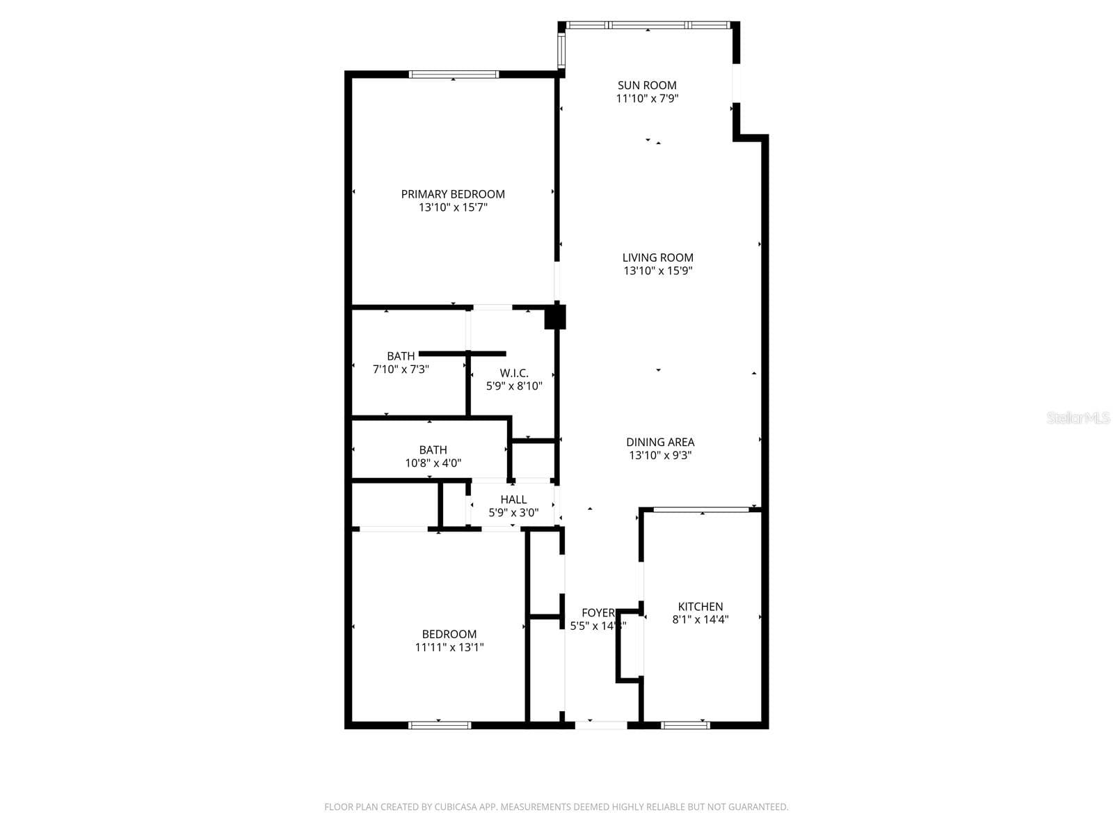 Floor plan - 1776 6TH ST NW #409, WINTER HAVEN