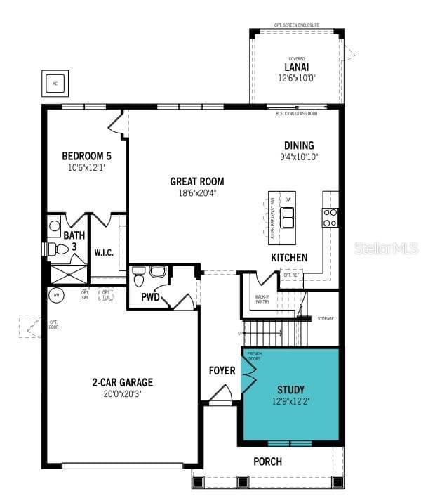 Floor Plan - 34897 FLOWER PATCH DR, DADE CITY