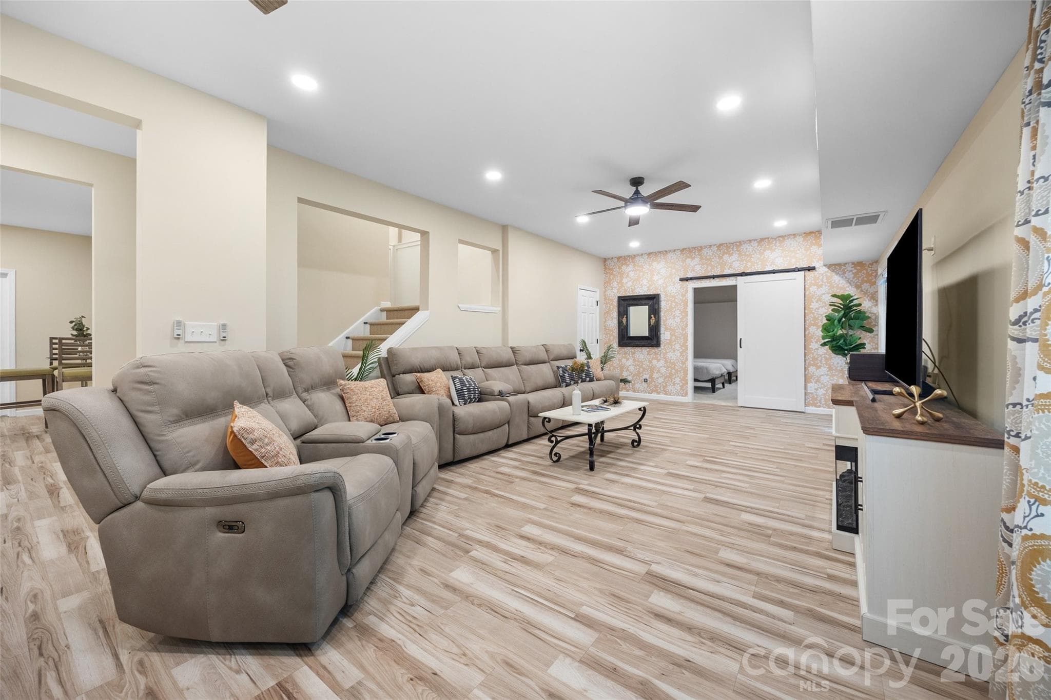 Fully finished walk-out basement is the star of the show! - 2209 Trading Ford Drive, Waxhaw