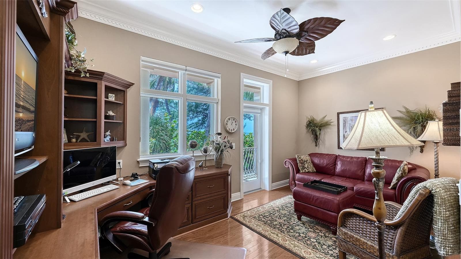 Room for a sofa sleeper for overnight guests. - 106 74TH ST #100, HOLMES BEACH