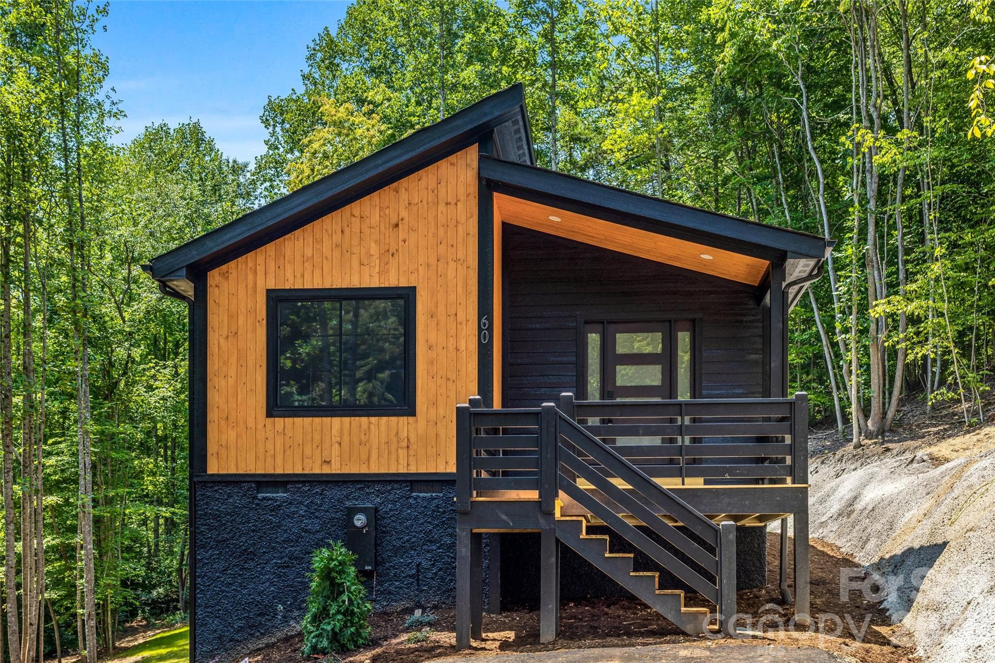 Modern mountain exterior - 60 Catatoga Trail, Marion