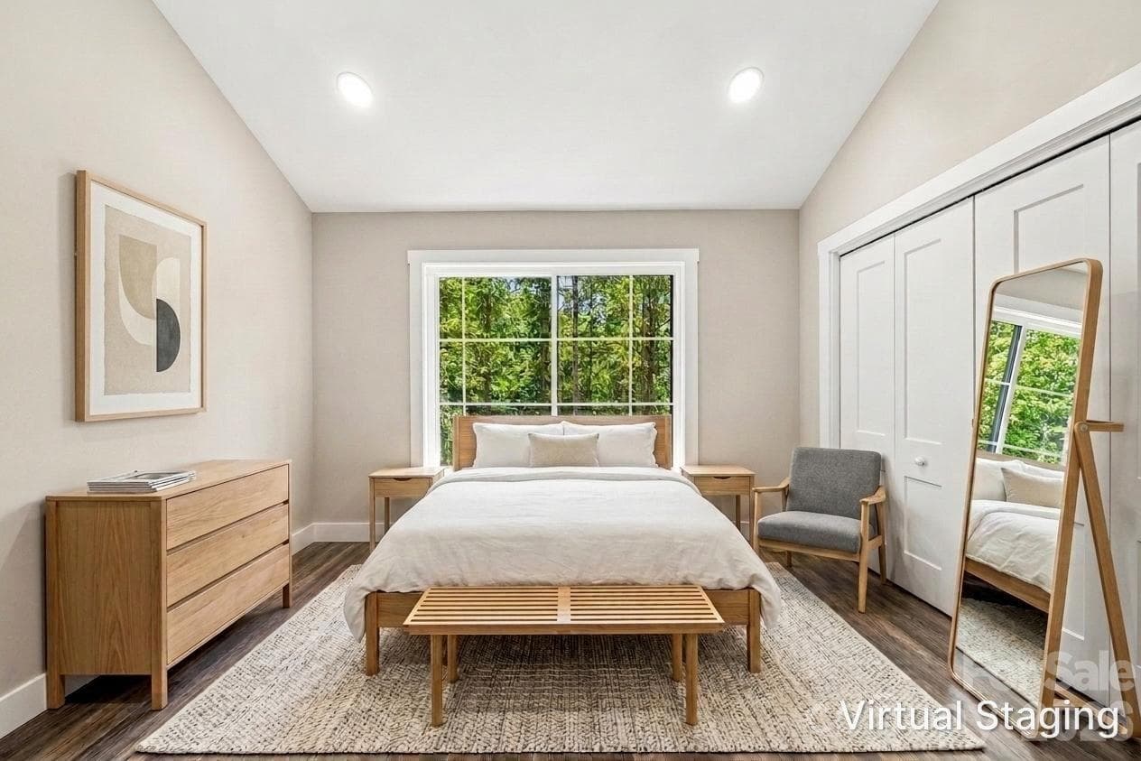 Bedroom – virtually staged - 60 Catatoga Trail, Marion