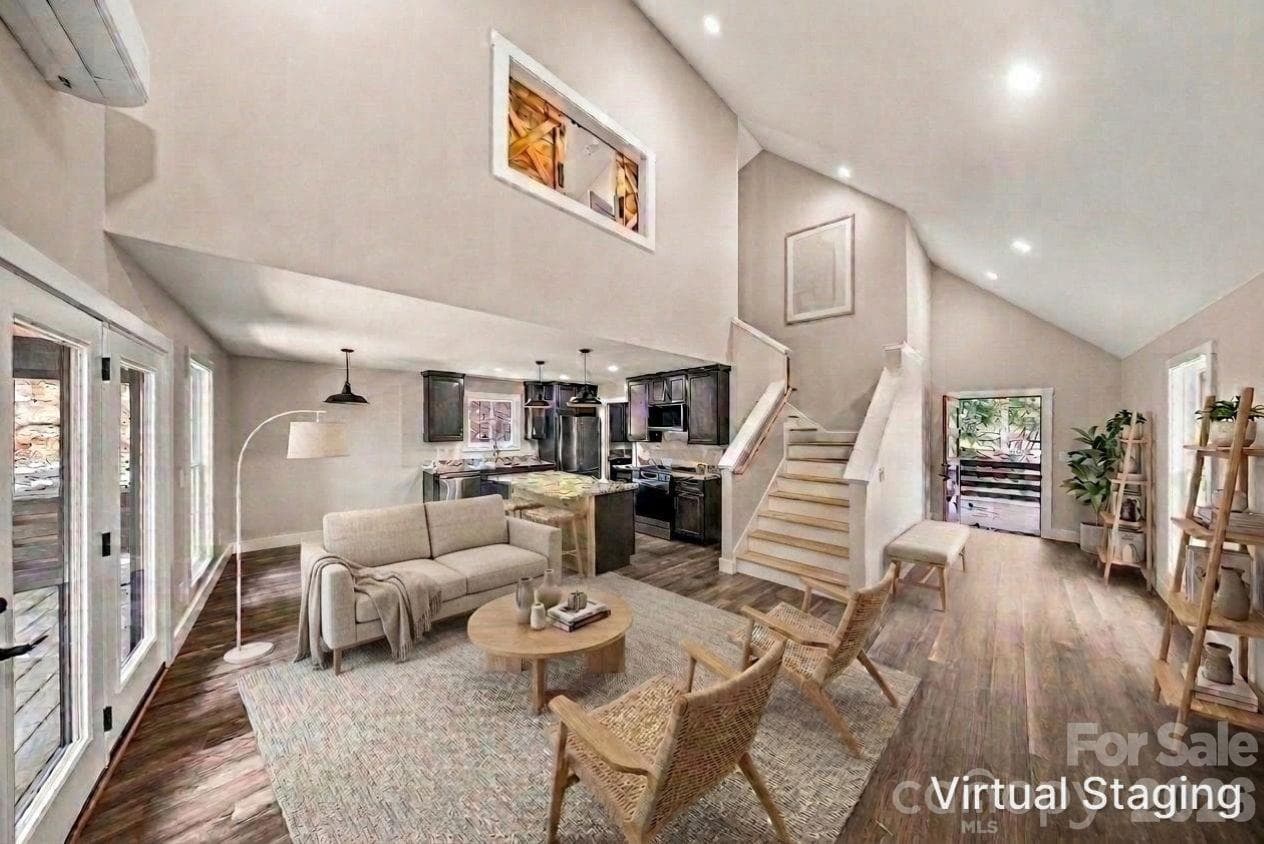 Expansive deck for outdoor living– virtually staged - 87 Catatoga Trail, Marion