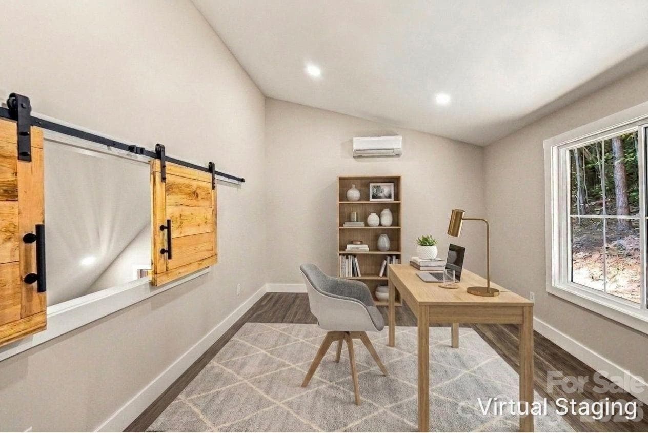Flexible home office/bedroom on 2nd level– virtually staged - 87 Catatoga Trail, Marion