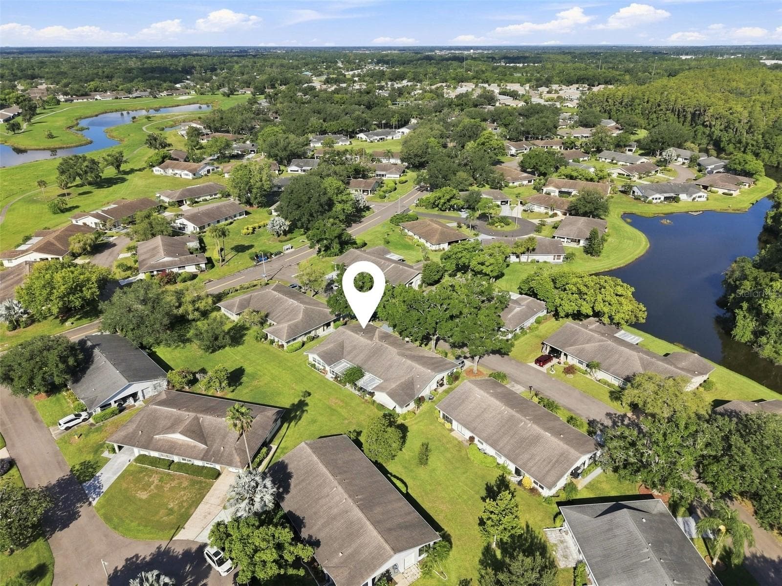 Aerial view of Neighborhood - 2005 HEATHFIELD CIR #241, SUN CITY CENTER