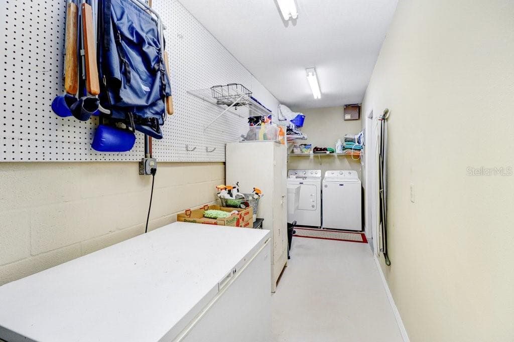 Laundry Room in the Garage - 13221 TOM GALLAGHER RD, DOVER