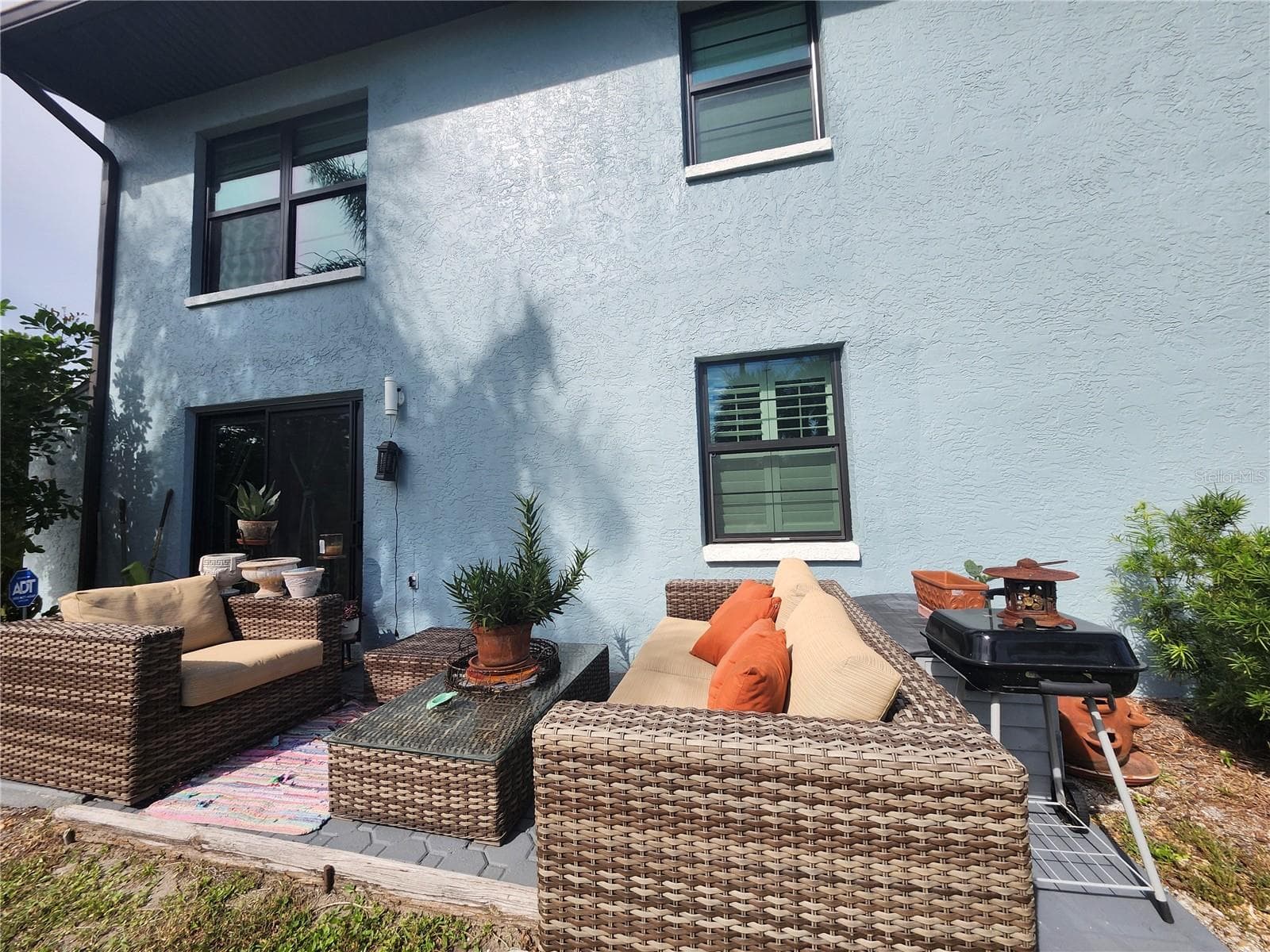 Outdoor patio - 87 BOUNDARY BLVD #7, ROTONDA WEST