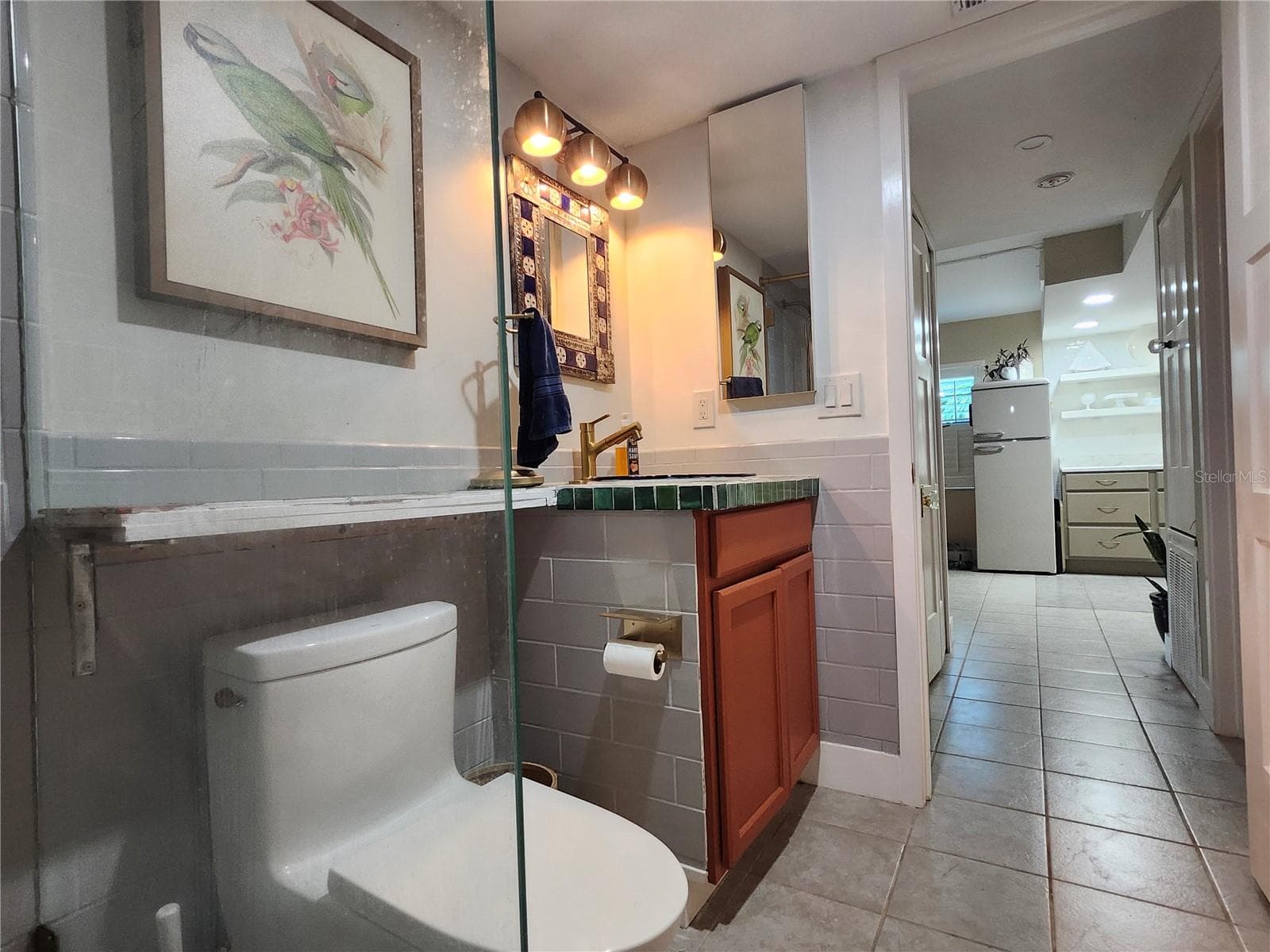 Main bathroom, remodeled - 87 BOUNDARY BLVD #7, ROTONDA WEST